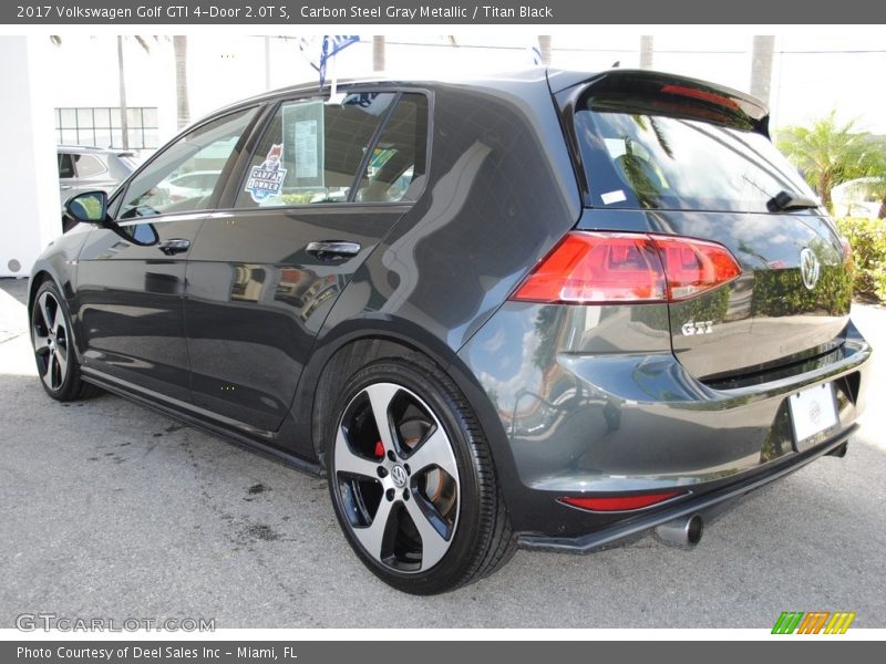 Carbon Steel Gray Metallic / Titan Black 2017 Volkswagen Golf GTI 4-Door 2.0T S