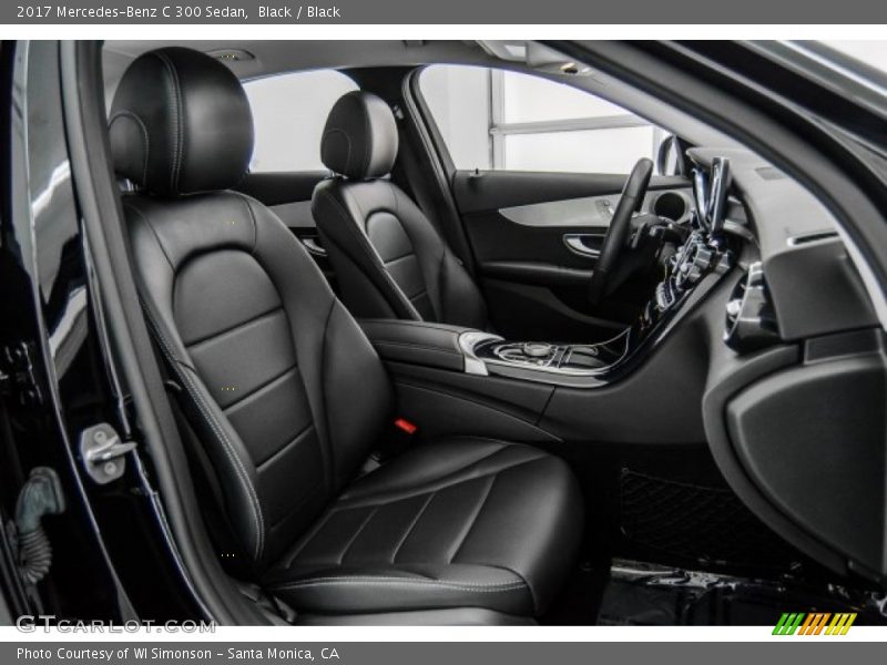 Black / Black 2017 Mercedes-Benz C 300 Sedan