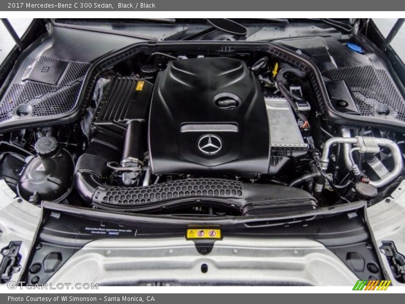 Black / Black 2017 Mercedes-Benz C 300 Sedan