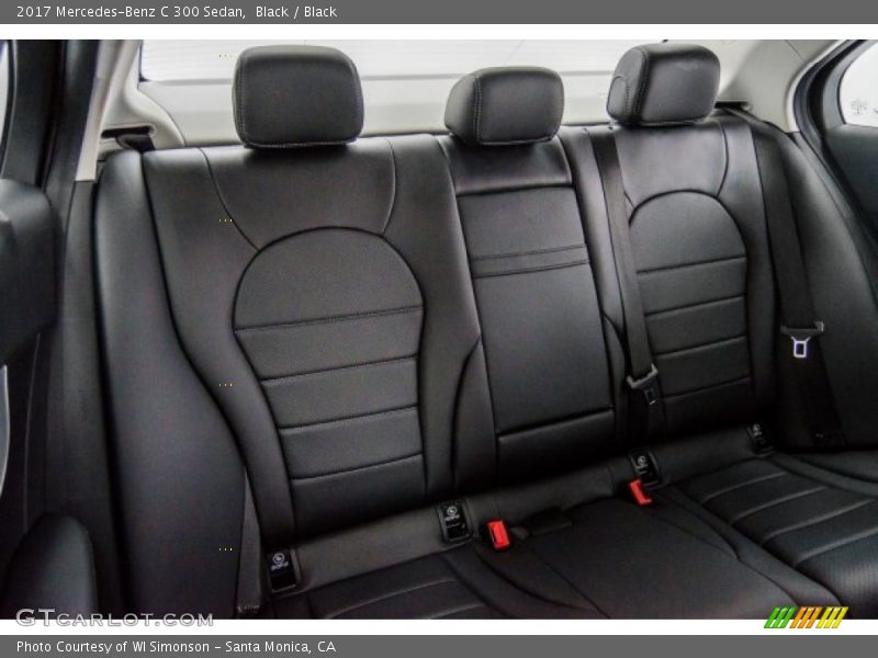 Black / Black 2017 Mercedes-Benz C 300 Sedan