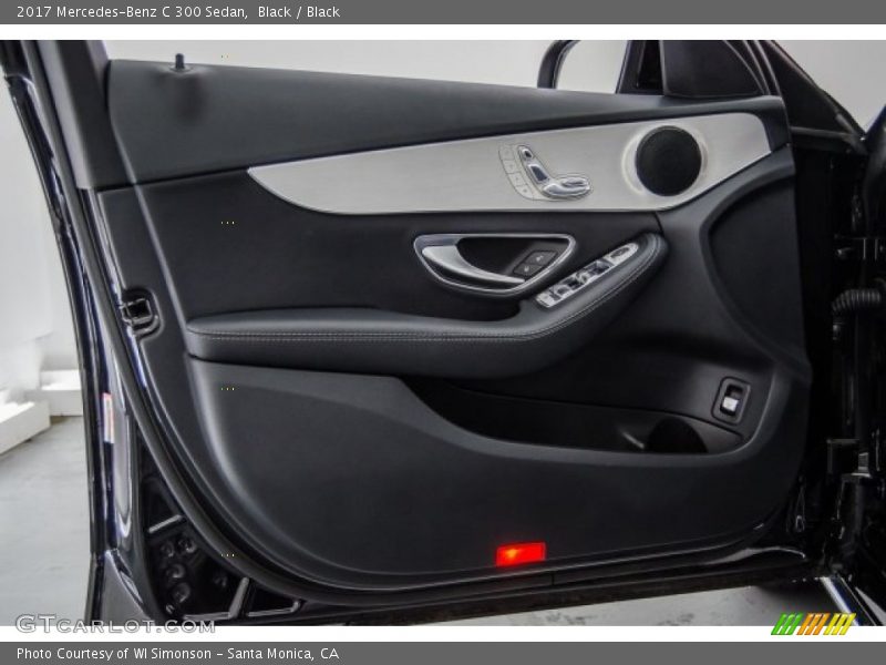 Black / Black 2017 Mercedes-Benz C 300 Sedan
