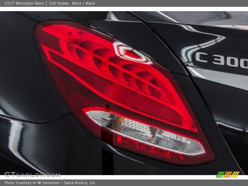 Black / Black 2017 Mercedes-Benz C 300 Sedan