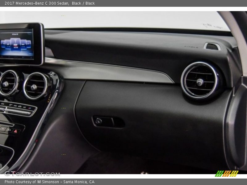 Black / Black 2017 Mercedes-Benz C 300 Sedan