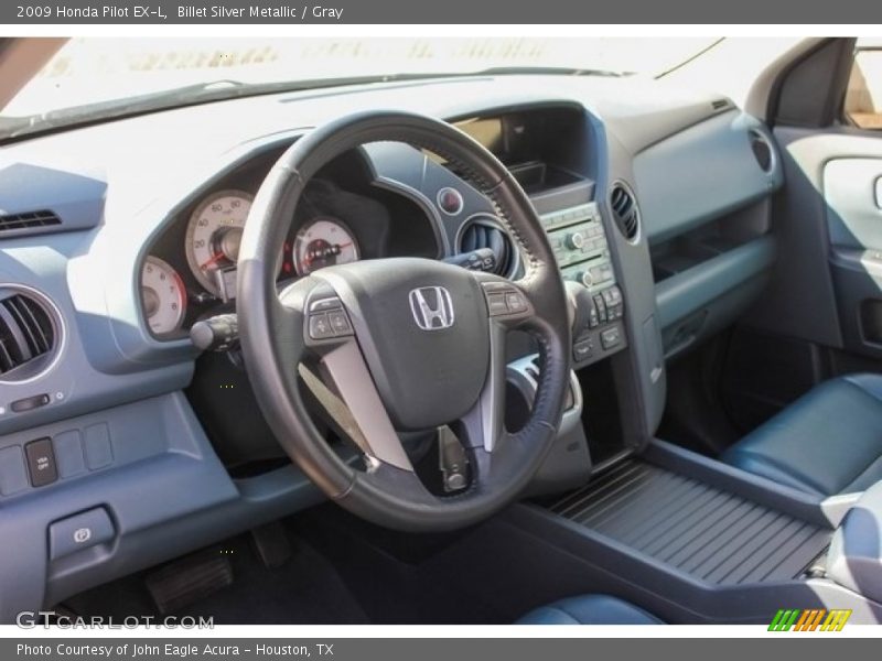 Billet Silver Metallic / Gray 2009 Honda Pilot EX-L