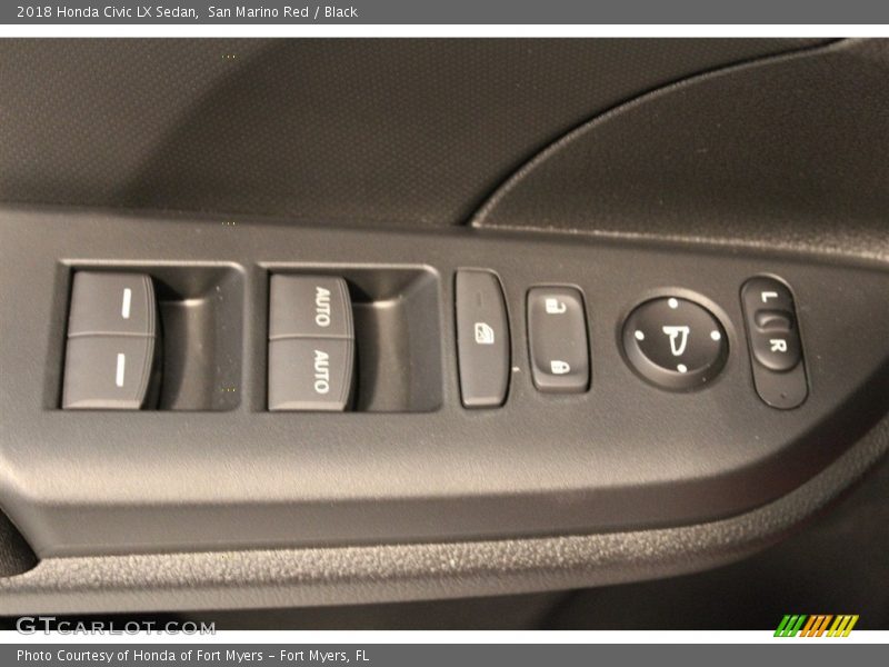 Controls of 2018 Civic LX Sedan
