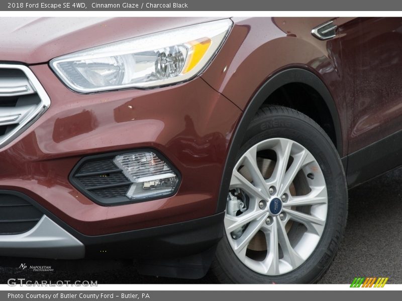 Cinnamon Glaze / Charcoal Black 2018 Ford Escape SE 4WD
