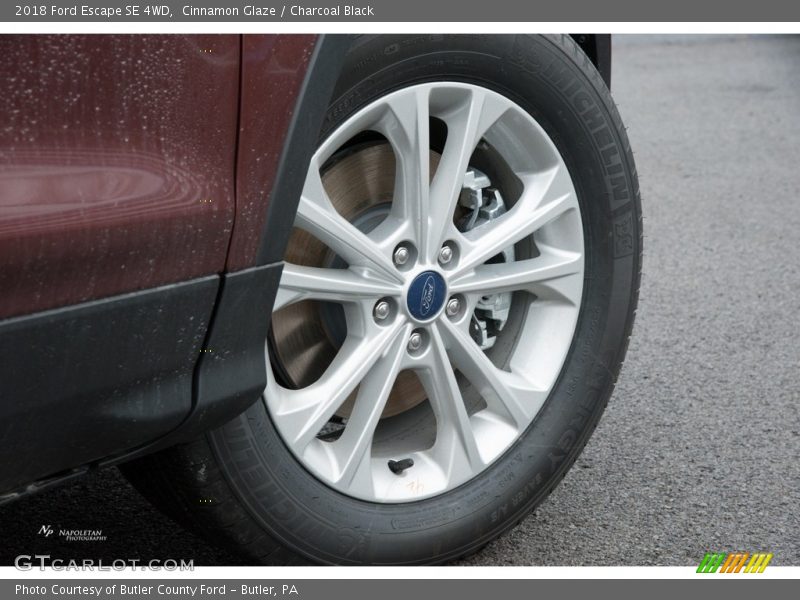 Cinnamon Glaze / Charcoal Black 2018 Ford Escape SE 4WD