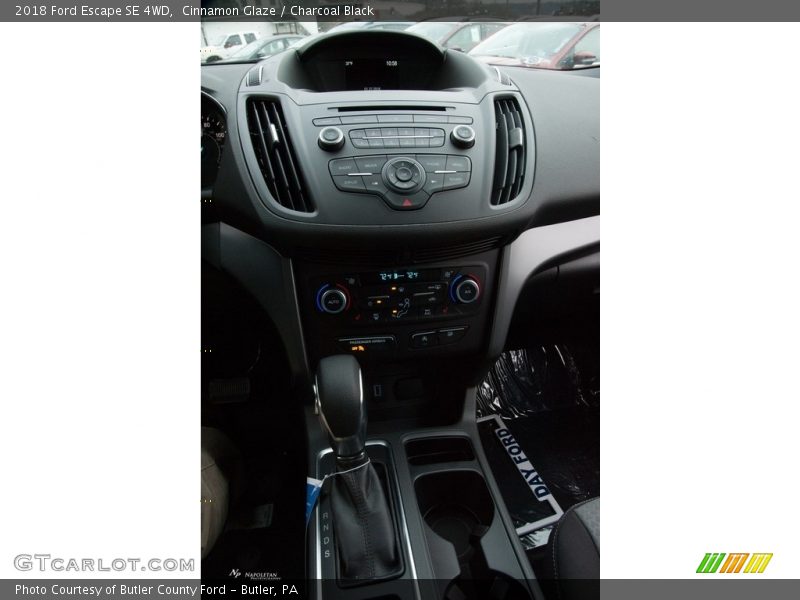Cinnamon Glaze / Charcoal Black 2018 Ford Escape SE 4WD