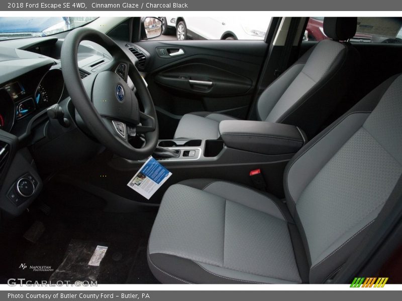 Cinnamon Glaze / Charcoal Black 2018 Ford Escape SE 4WD