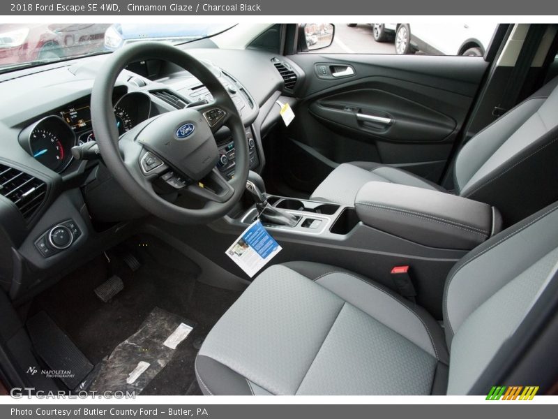 Cinnamon Glaze / Charcoal Black 2018 Ford Escape SE 4WD