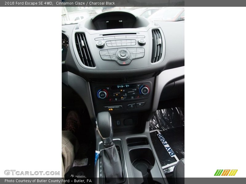 Cinnamon Glaze / Charcoal Black 2018 Ford Escape SE 4WD
