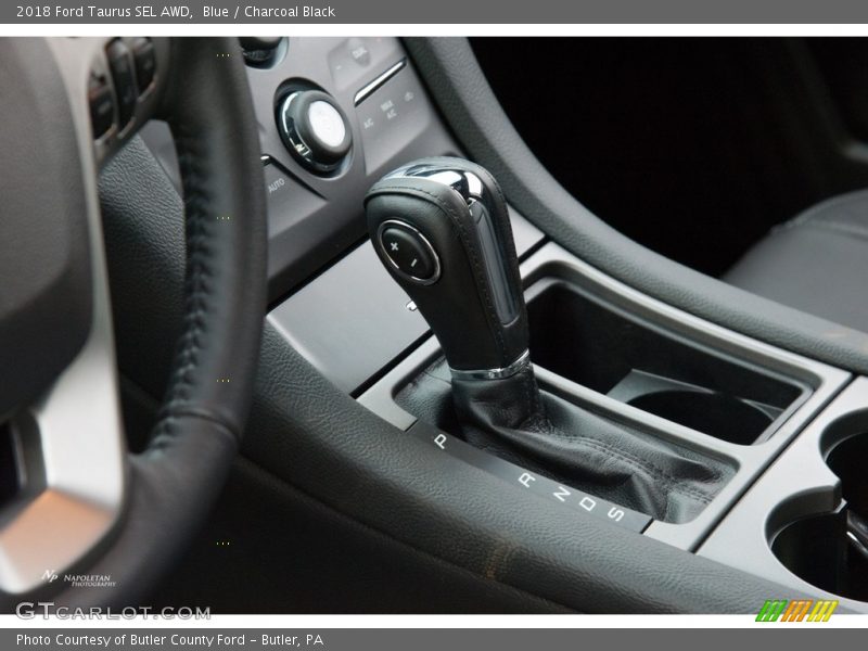 Blue / Charcoal Black 2018 Ford Taurus SEL AWD