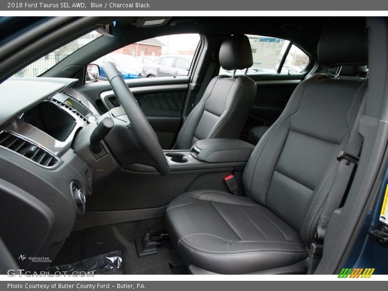 Blue / Charcoal Black 2018 Ford Taurus SEL AWD