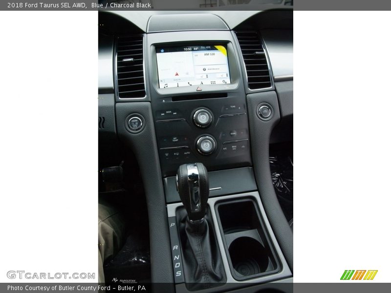 Blue / Charcoal Black 2018 Ford Taurus SEL AWD