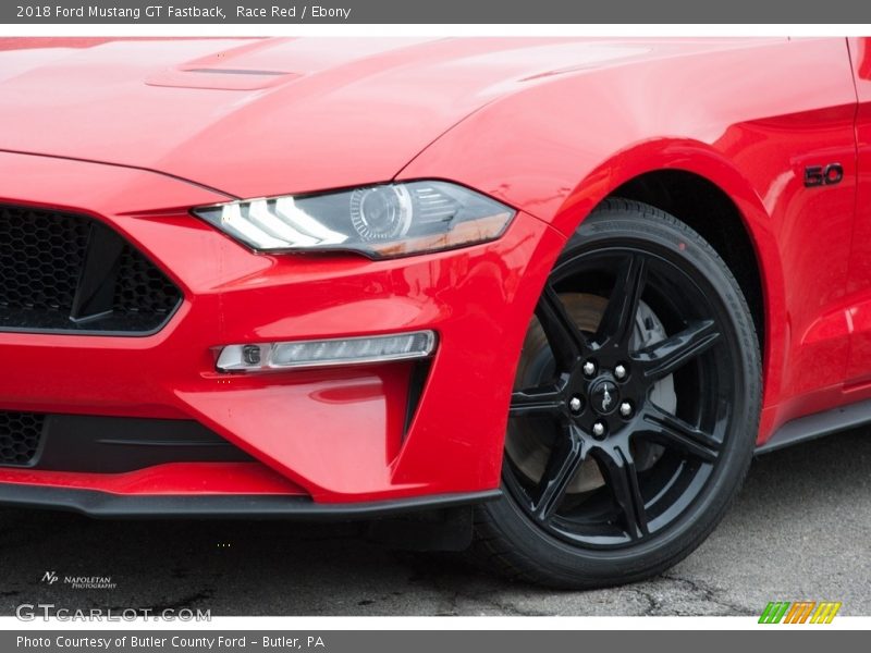 Race Red / Ebony 2018 Ford Mustang GT Fastback