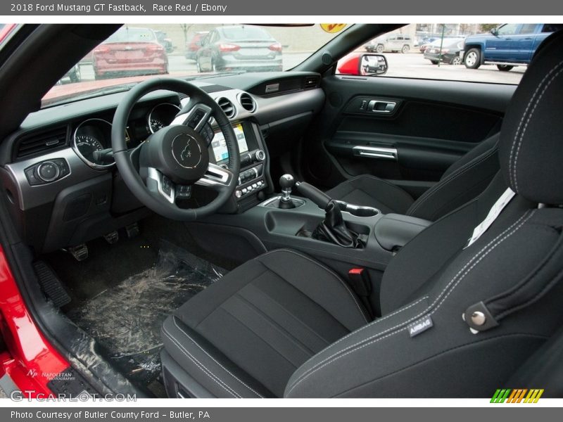 Race Red / Ebony 2018 Ford Mustang GT Fastback