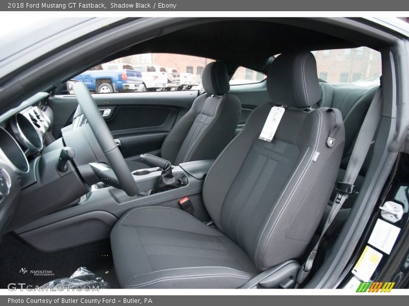 Shadow Black / Ebony 2018 Ford Mustang GT Fastback