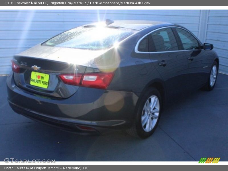 Nightfall Gray Metallic / Dark Atmosphere/Medium Ash Gray 2016 Chevrolet Malibu LT