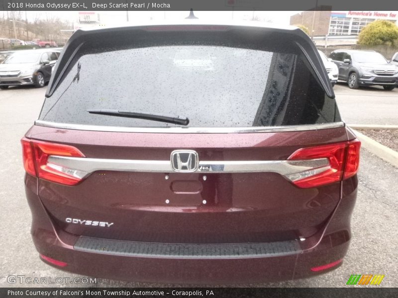 Deep Scarlet Pearl / Mocha 2018 Honda Odyssey EX-L