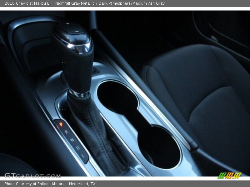 Nightfall Gray Metallic / Dark Atmosphere/Medium Ash Gray 2016 Chevrolet Malibu LT