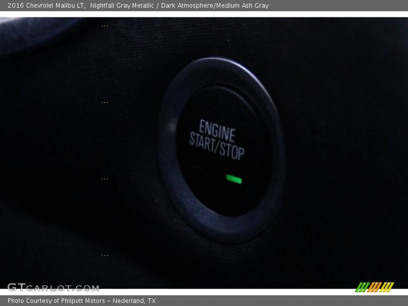 Nightfall Gray Metallic / Dark Atmosphere/Medium Ash Gray 2016 Chevrolet Malibu LT