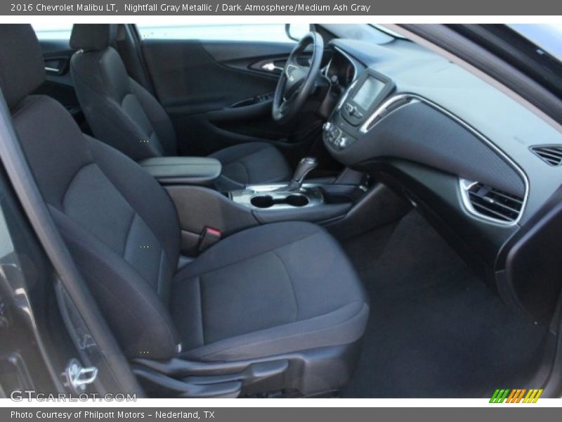 Nightfall Gray Metallic / Dark Atmosphere/Medium Ash Gray 2016 Chevrolet Malibu LT