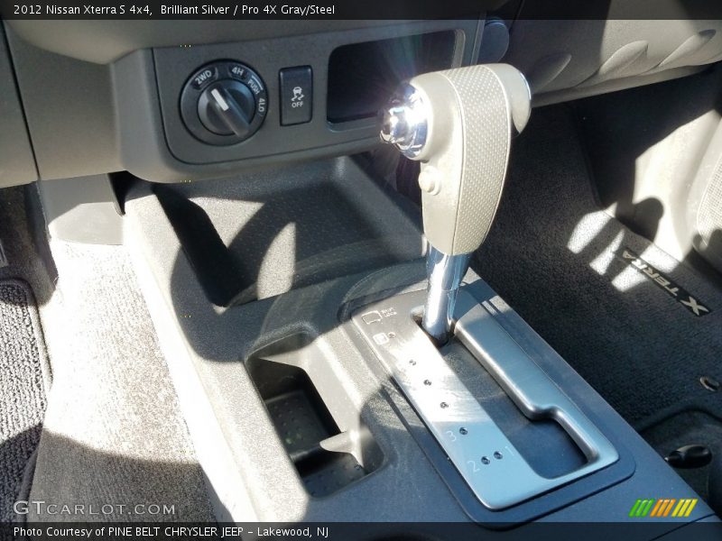 Brilliant Silver / Pro 4X Gray/Steel 2012 Nissan Xterra S 4x4