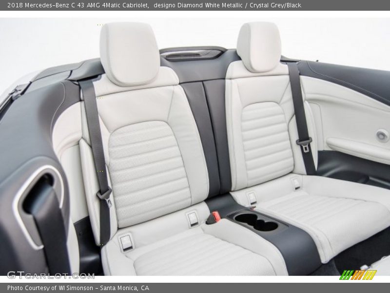 Rear Seat of 2018 C 43 AMG 4Matic Cabriolet