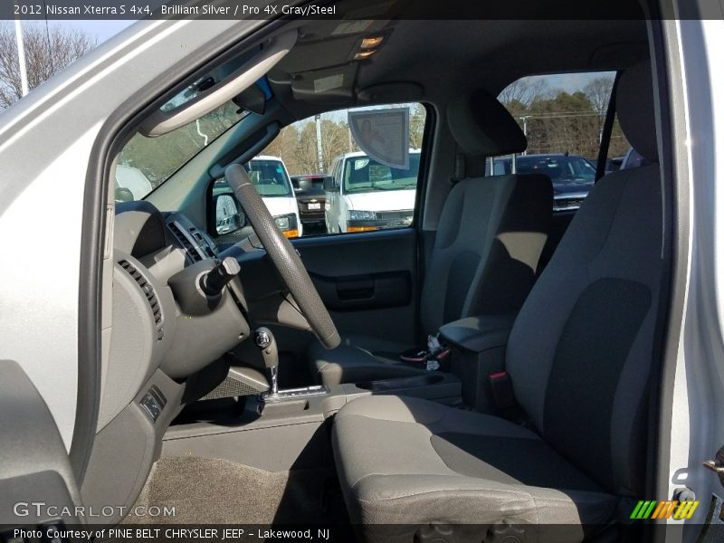 Brilliant Silver / Pro 4X Gray/Steel 2012 Nissan Xterra S 4x4