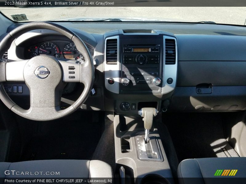 Brilliant Silver / Pro 4X Gray/Steel 2012 Nissan Xterra S 4x4