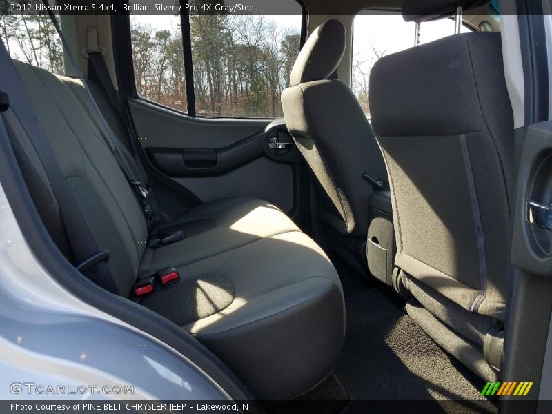 Brilliant Silver / Pro 4X Gray/Steel 2012 Nissan Xterra S 4x4