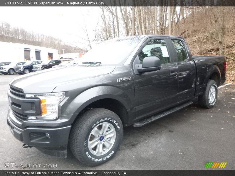 Magnetic / Earth Gray 2018 Ford F150 XL SuperCab 4x4