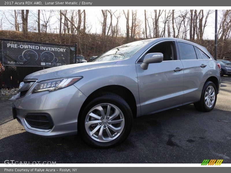 Lunar Silver Metallic / Ebony 2017 Acura RDX AWD