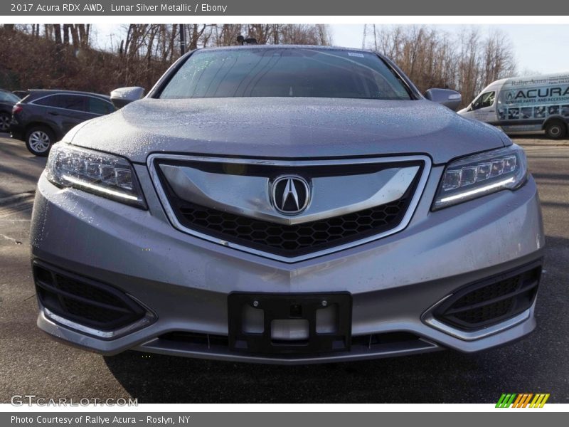 Lunar Silver Metallic / Ebony 2017 Acura RDX AWD
