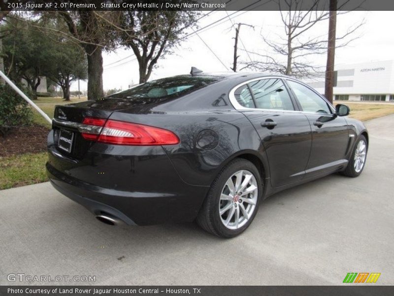 Stratus Grey Metallic / Dove/Warm Charcoal 2015 Jaguar XF 2.0T Premium