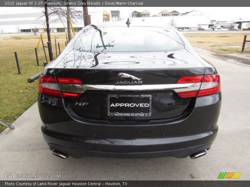Stratus Grey Metallic / Dove/Warm Charcoal 2015 Jaguar XF 2.0T Premium