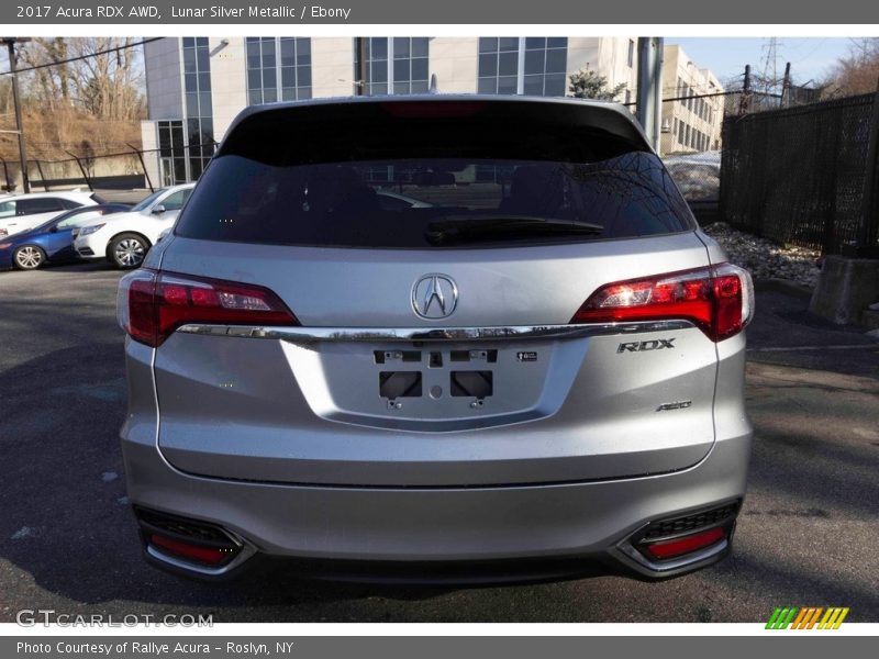 Lunar Silver Metallic / Ebony 2017 Acura RDX AWD