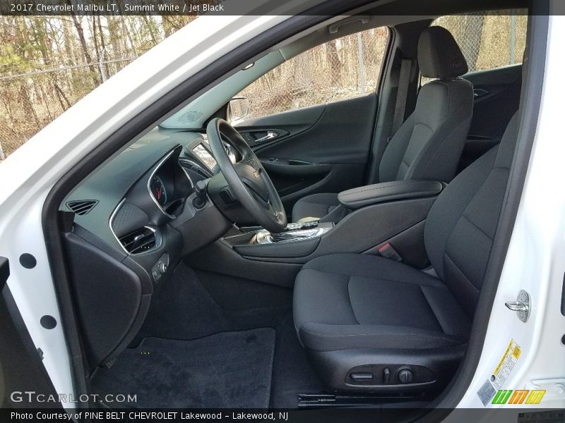 Summit White / Jet Black 2017 Chevrolet Malibu LT
