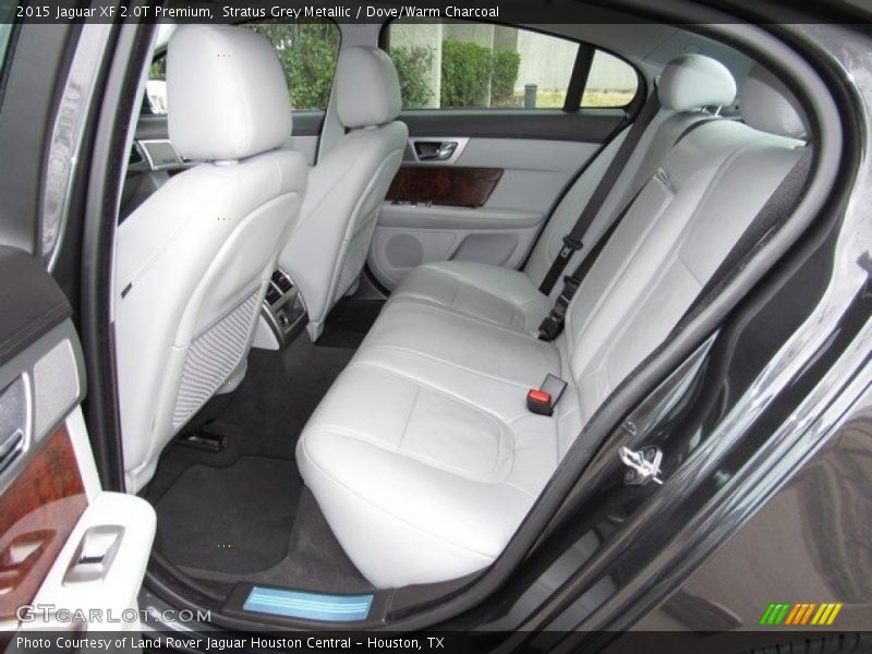 Stratus Grey Metallic / Dove/Warm Charcoal 2015 Jaguar XF 2.0T Premium