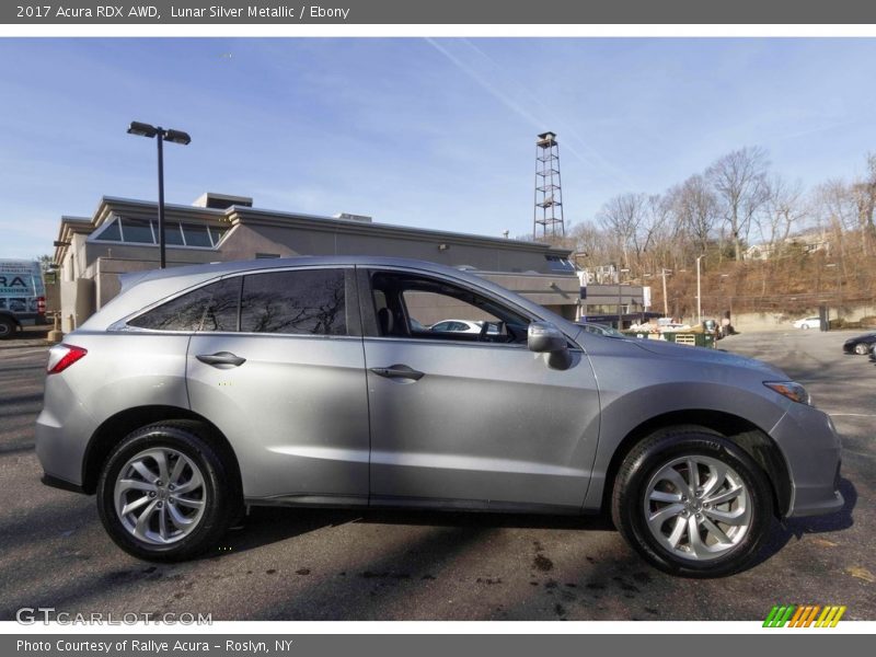 Lunar Silver Metallic / Ebony 2017 Acura RDX AWD