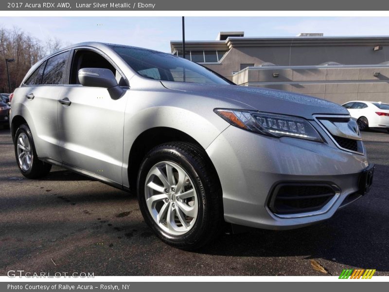 Lunar Silver Metallic / Ebony 2017 Acura RDX AWD