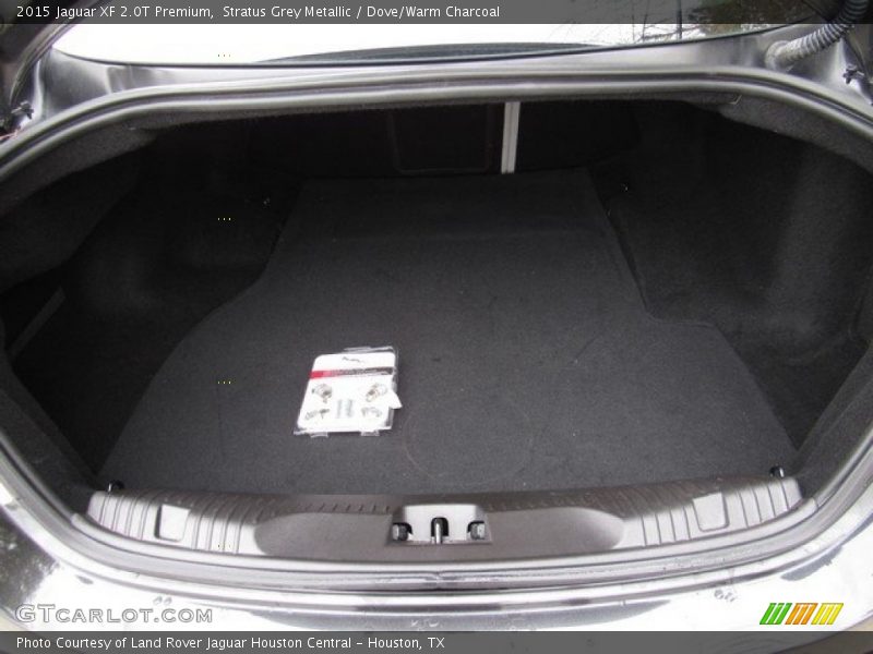 Stratus Grey Metallic / Dove/Warm Charcoal 2015 Jaguar XF 2.0T Premium