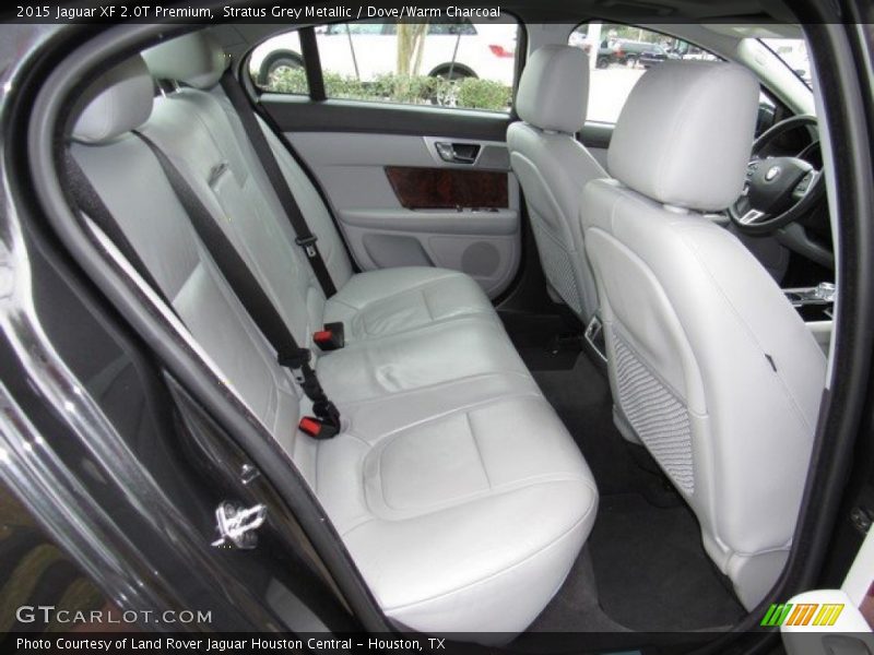 Stratus Grey Metallic / Dove/Warm Charcoal 2015 Jaguar XF 2.0T Premium