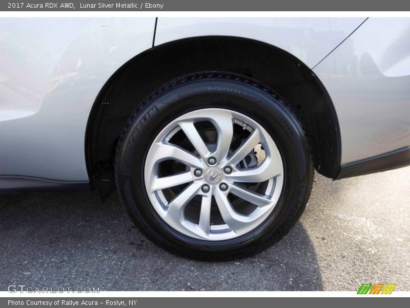 Lunar Silver Metallic / Ebony 2017 Acura RDX AWD