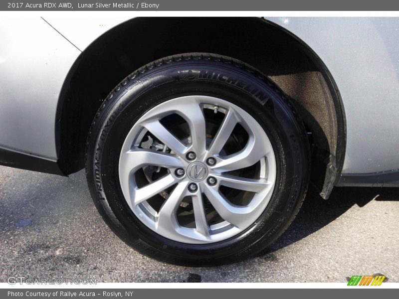 Lunar Silver Metallic / Ebony 2017 Acura RDX AWD