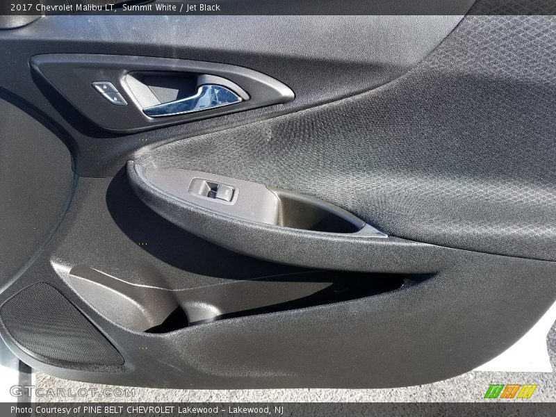 Summit White / Jet Black 2017 Chevrolet Malibu LT