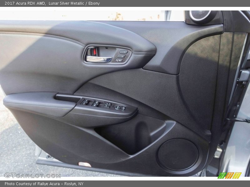 Lunar Silver Metallic / Ebony 2017 Acura RDX AWD