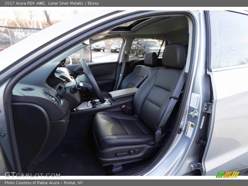Lunar Silver Metallic / Ebony 2017 Acura RDX AWD
