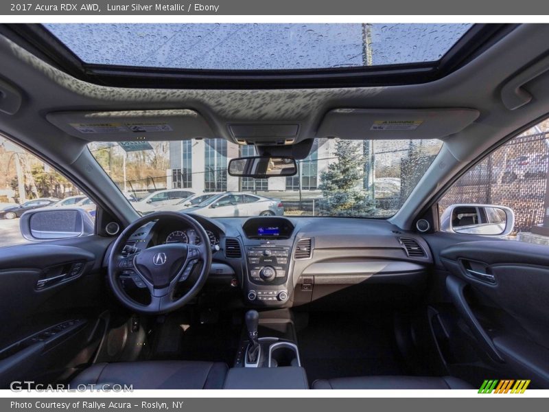 Lunar Silver Metallic / Ebony 2017 Acura RDX AWD