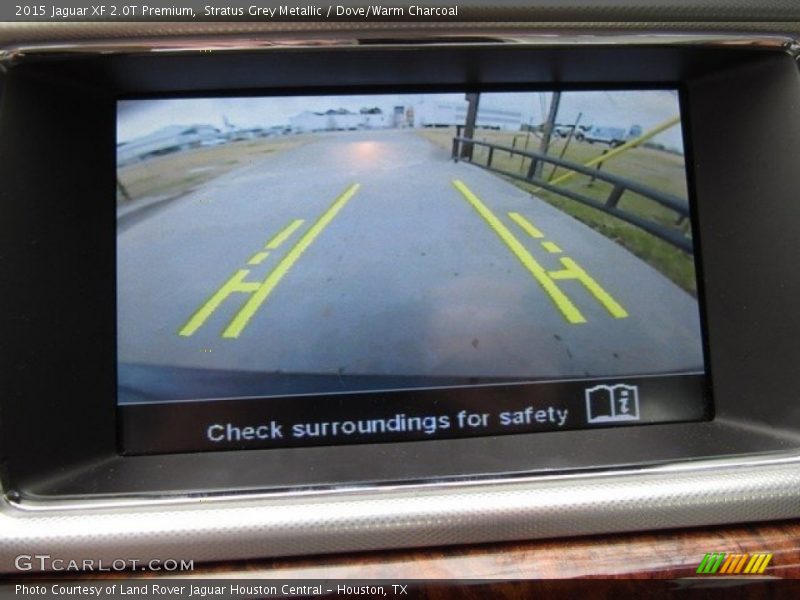 Stratus Grey Metallic / Dove/Warm Charcoal 2015 Jaguar XF 2.0T Premium